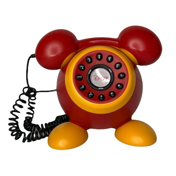 The Disney Mickey Telephone 2004 Model DPH8020-C  Light Up Tone/Pulse Selector‎ - Picture 7 of 7